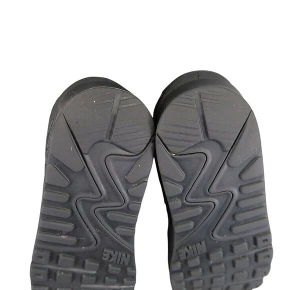 Nike Shoes Mens 8.5 Air Max 90 Ninja Pack Sneakers Athletic Running Black Active - Picture 12 of 15